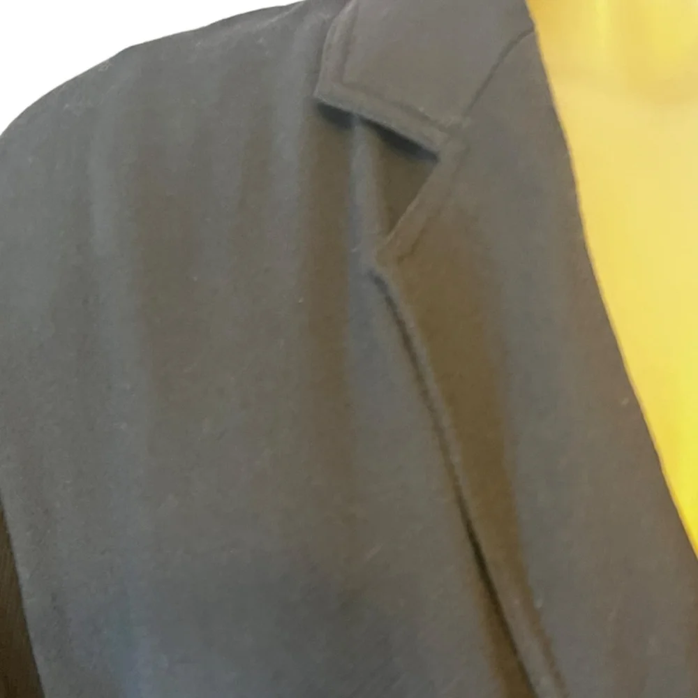 Louis Féraud Vintage Wool Wrap Dress, West Germany, 10, Black - Picture 6 of 16